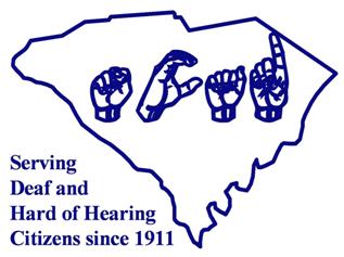 South Carolina Association of the Deaf, Inc. Logo